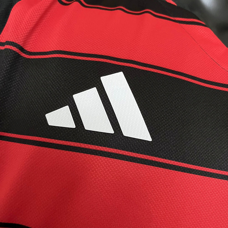 25-26 CR Flamengo Home Soccer Jersey Player Version - view 6