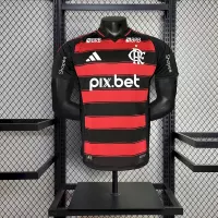 25-26 CR Flamengo Home Soccer Jersey Player Version - view 1