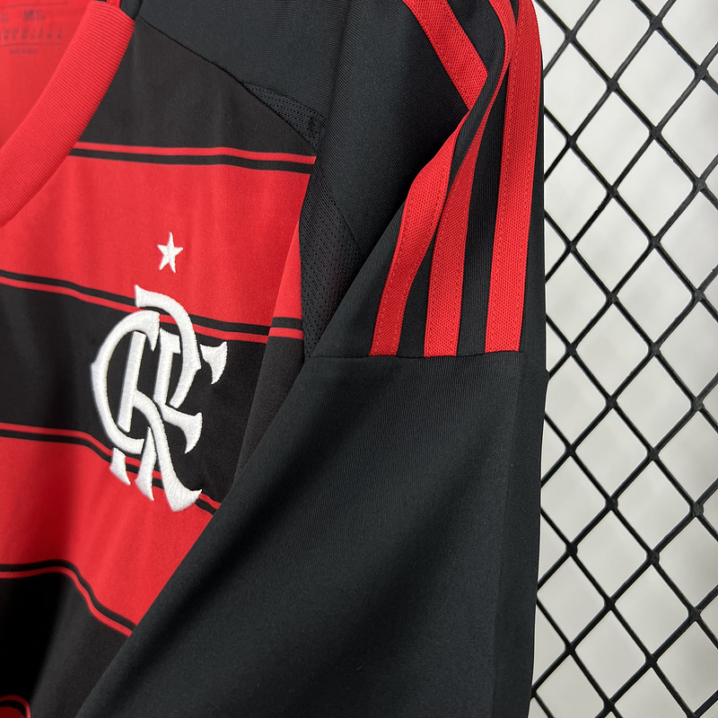 25-26 CR Flamengo Home Soccer Jersey - view 5