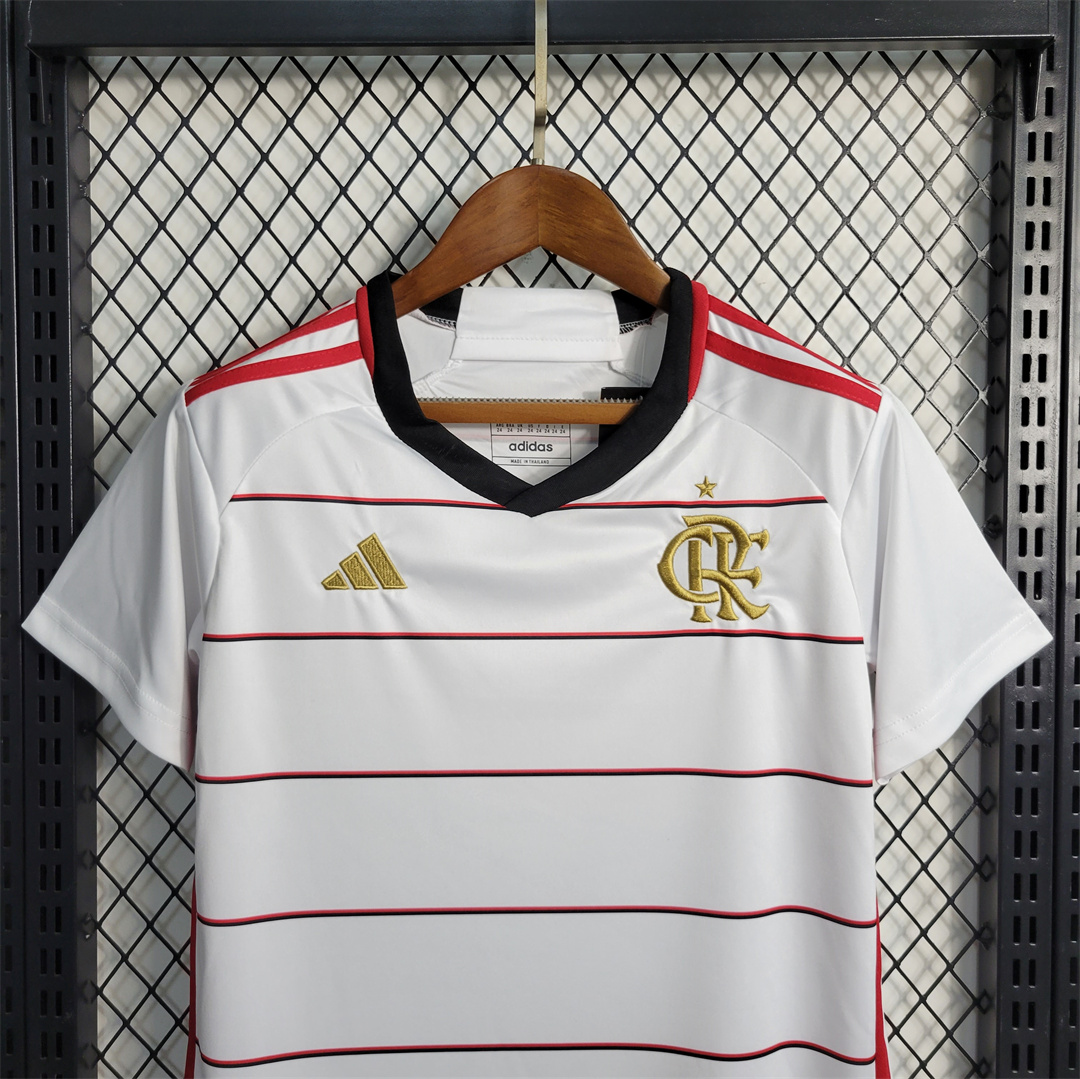 23-24 CR Flamengo Away Kids Kit Jersey+Shorts - view 7