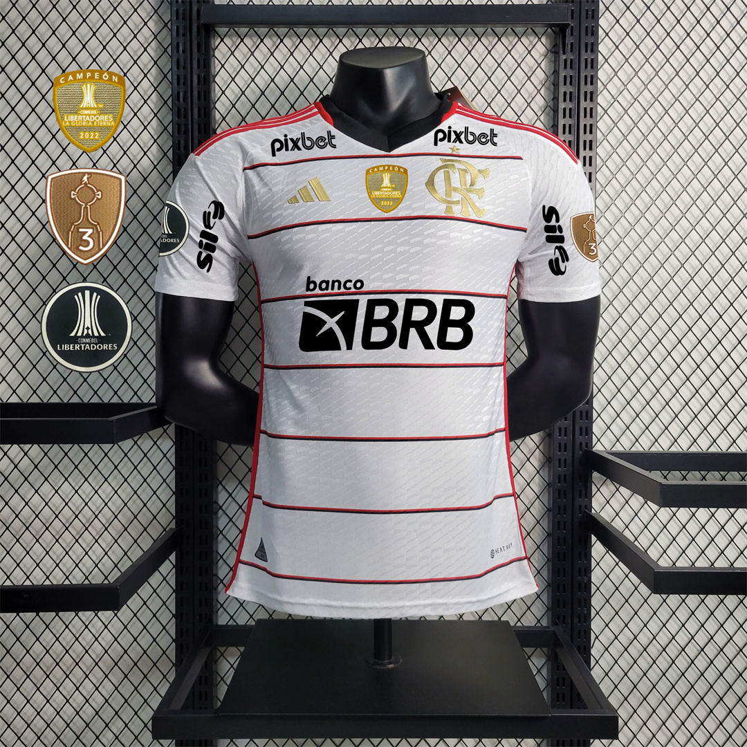23-24 CR Flamengo Away Jersey Player Edition - view 12