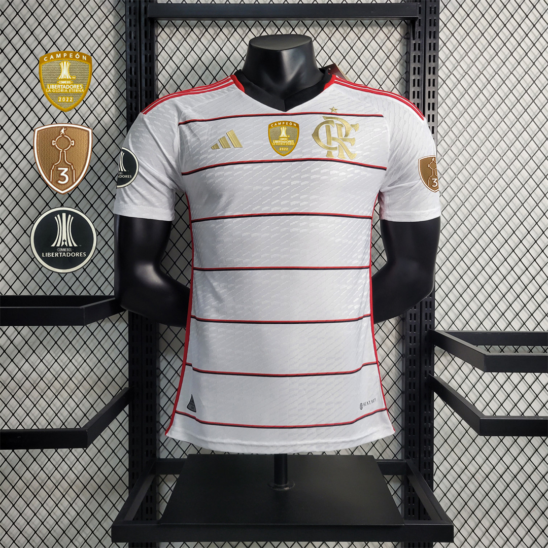 23-24 CR Flamengo Away Jersey Player Edition - view 5