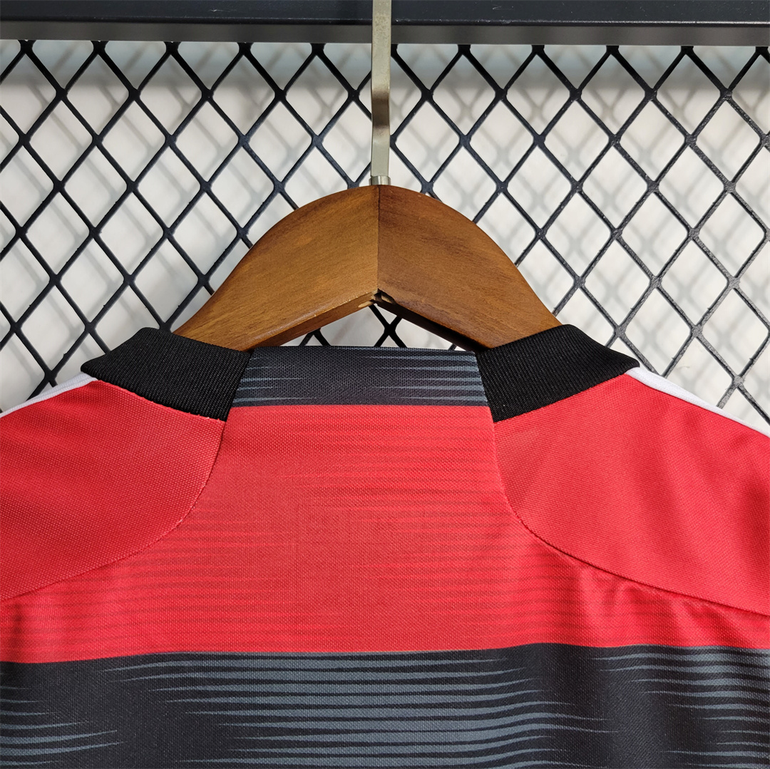 23-24 CR Flamengo Home Jersey Kids Kit Jersey+Shorts - view 9