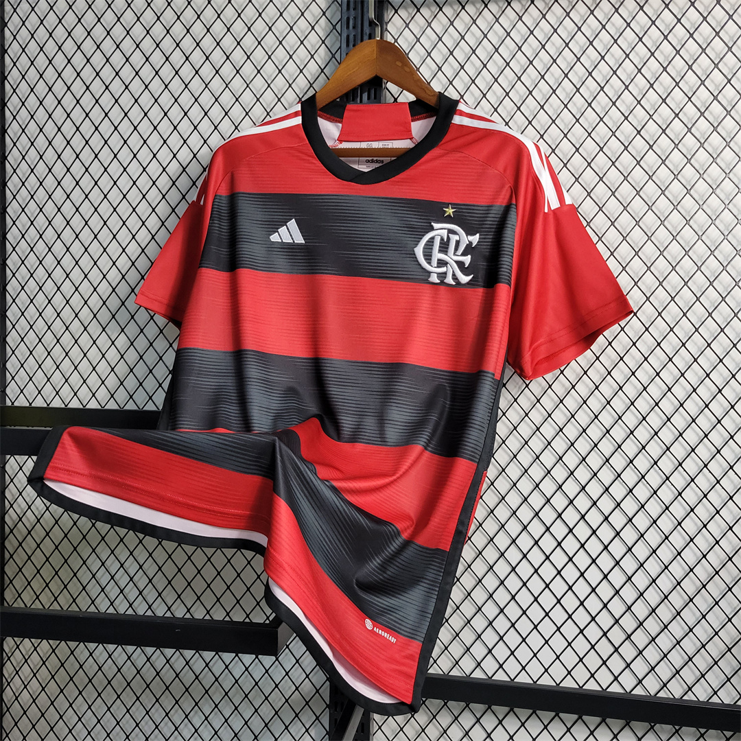 23-24 CR Flamengo Home Jersey Fan Edition - view 13