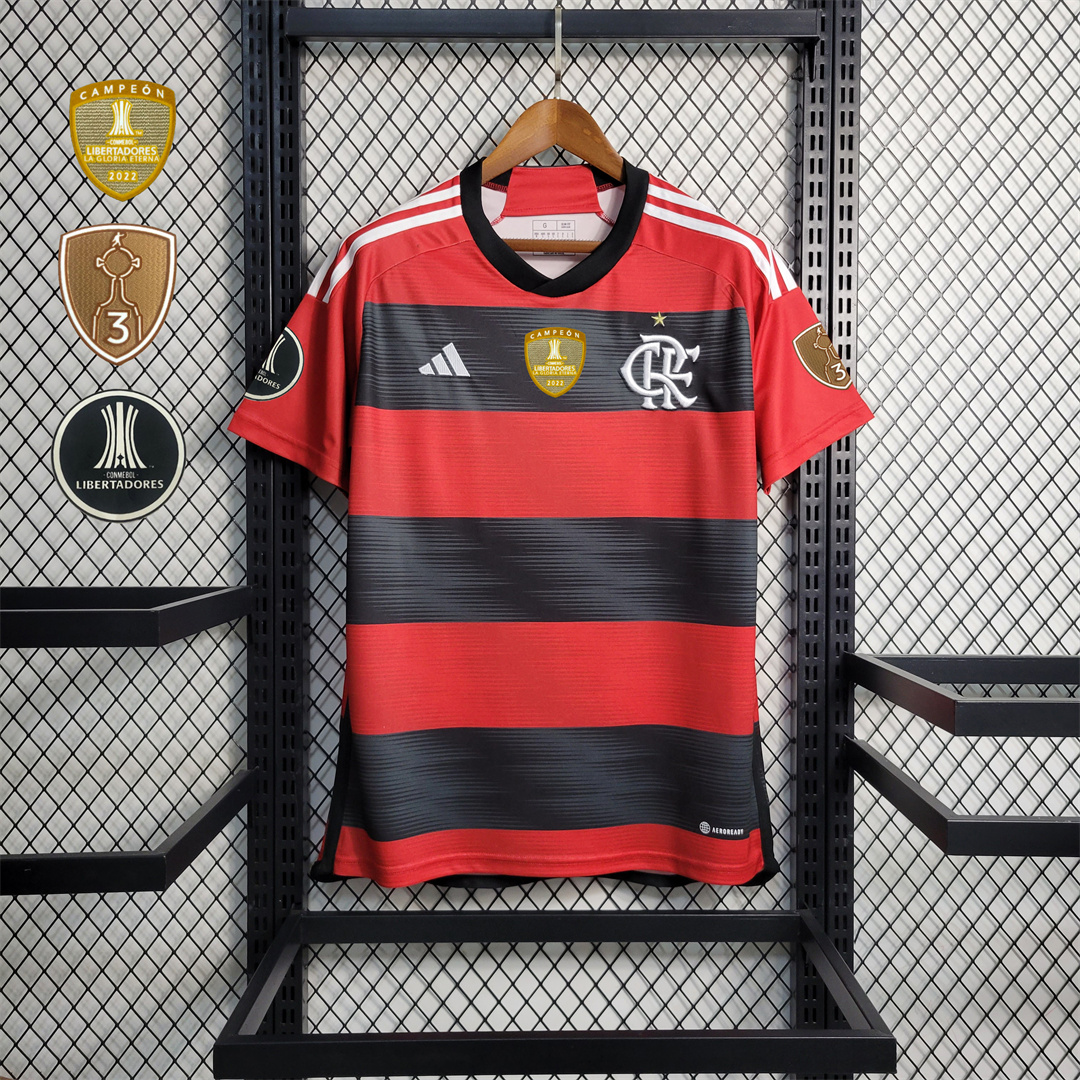 23-24 CR Flamengo Home Jersey Fan Edition - view 16