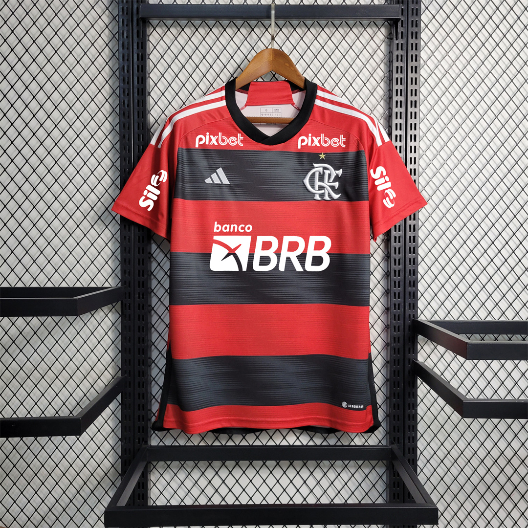 23-24 CR Flamengo Home Jersey Fan Edition - view 17