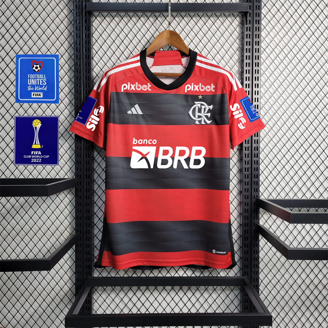 23-24 CR Flamengo Home Jersey Fan Edition - view 18
