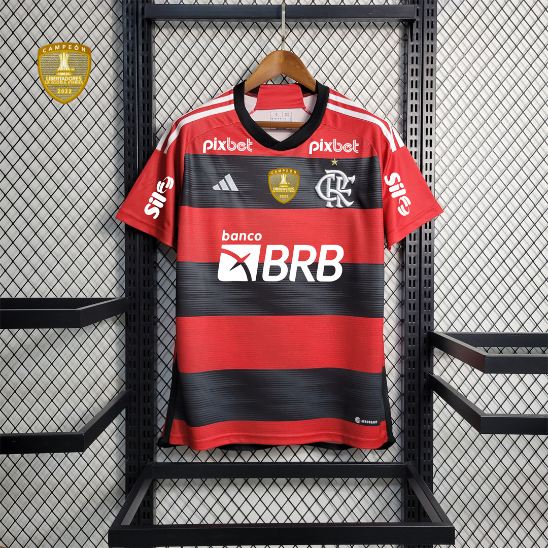 23-24 CR Flamengo Home Jersey Fan Edition - view 6
