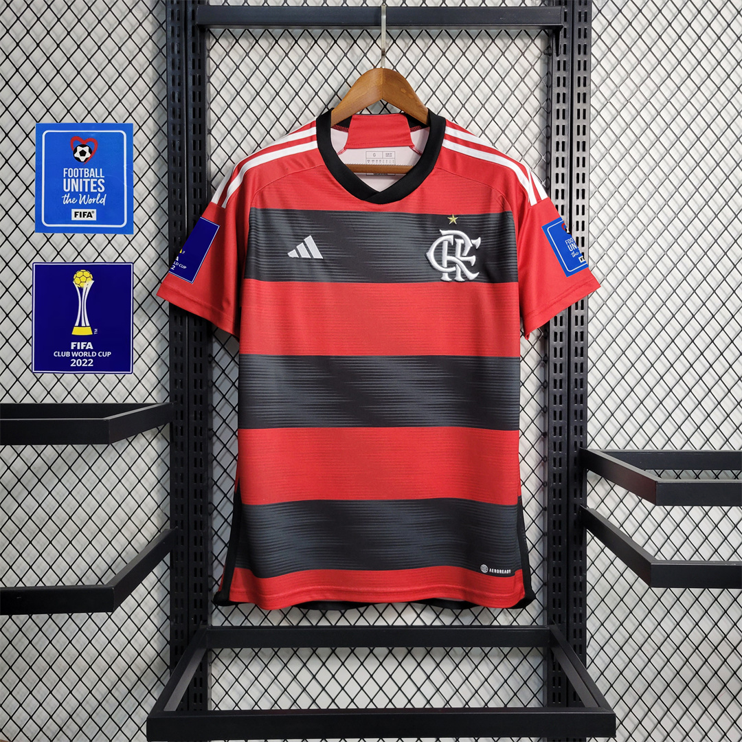 23-24 CR Flamengo Home Jersey Fan Edition - view 11