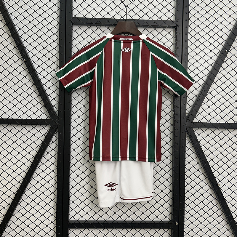 25-26 Fluminense FC Home Kids Kit Jersey+Shorts - view 5