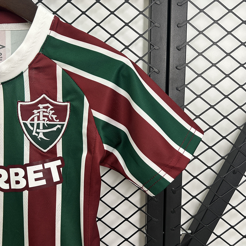 25-26 Fluminense FC Home Kids Kit Jersey+Shorts - view 8