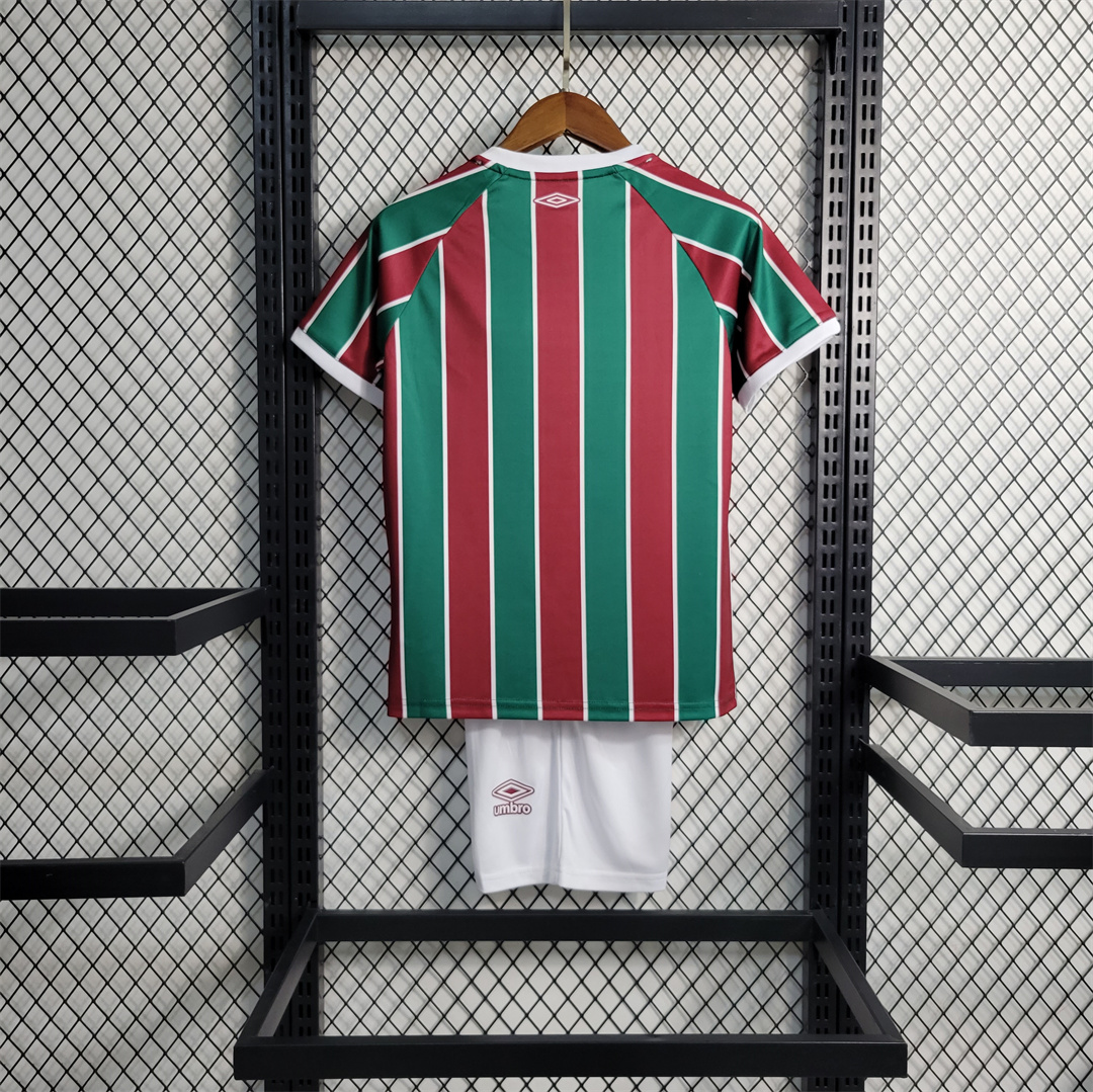 23-24 Fluminense FC Home Kids Kit Jersey+Shorts - view 3