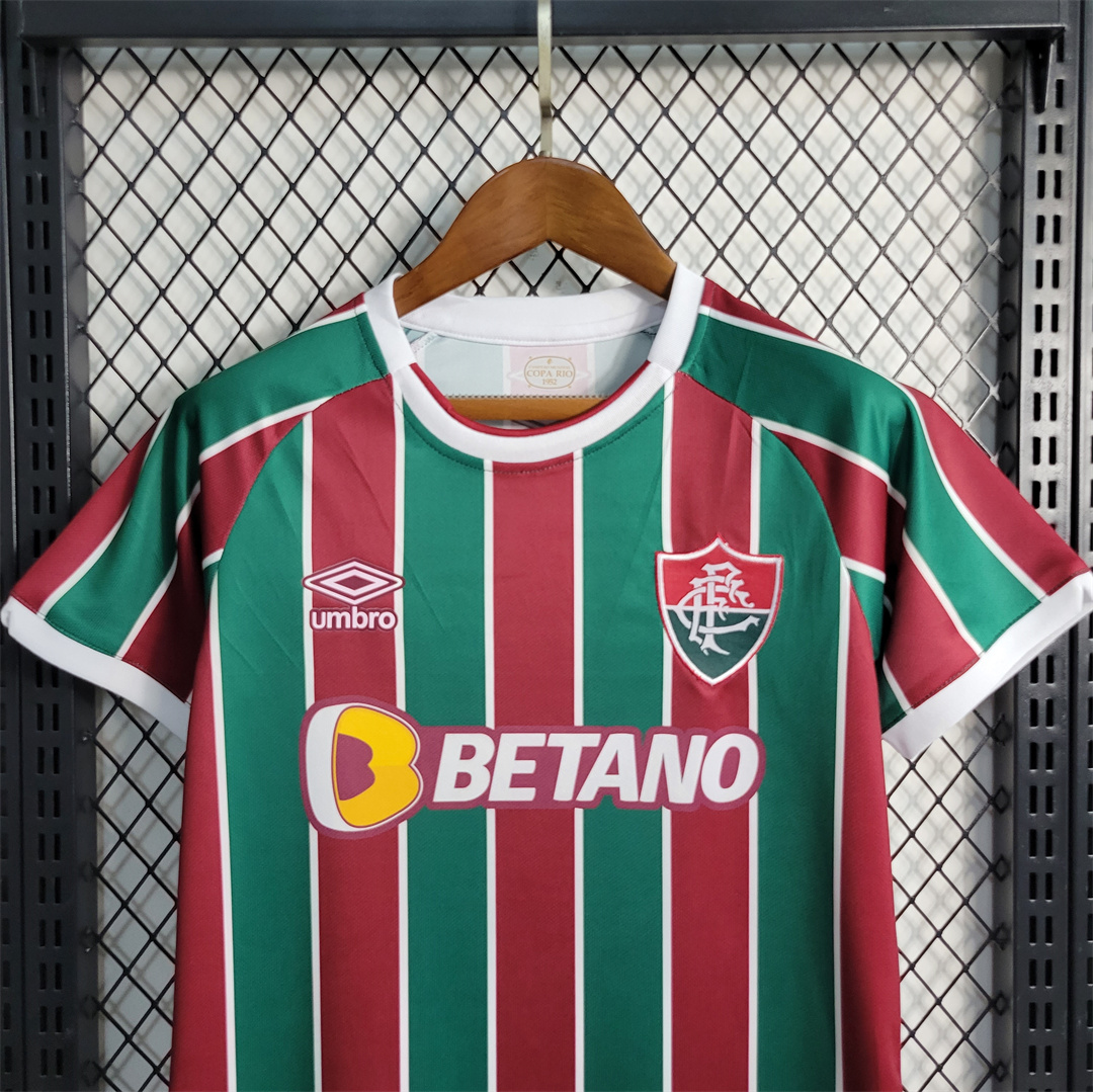 23-24 Fluminense FC Home Kids Kit Jersey+Shorts - view 4