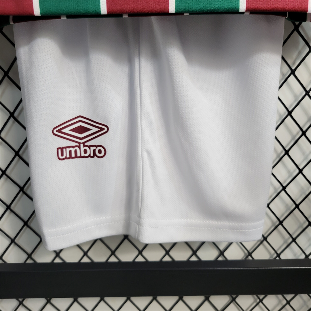 23-24 Fluminense FC Home Kids Kit Jersey+Shorts - view 8