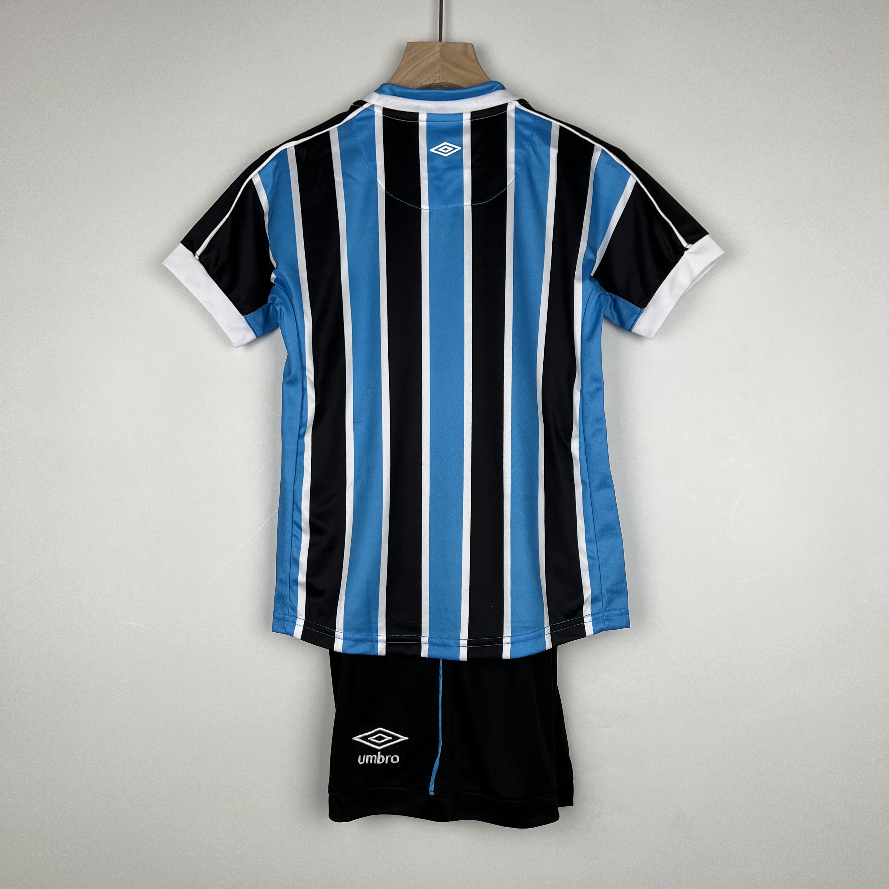 23-24 Grêmio FBPA Home Kids Kit Jersey+Shorts - view 3