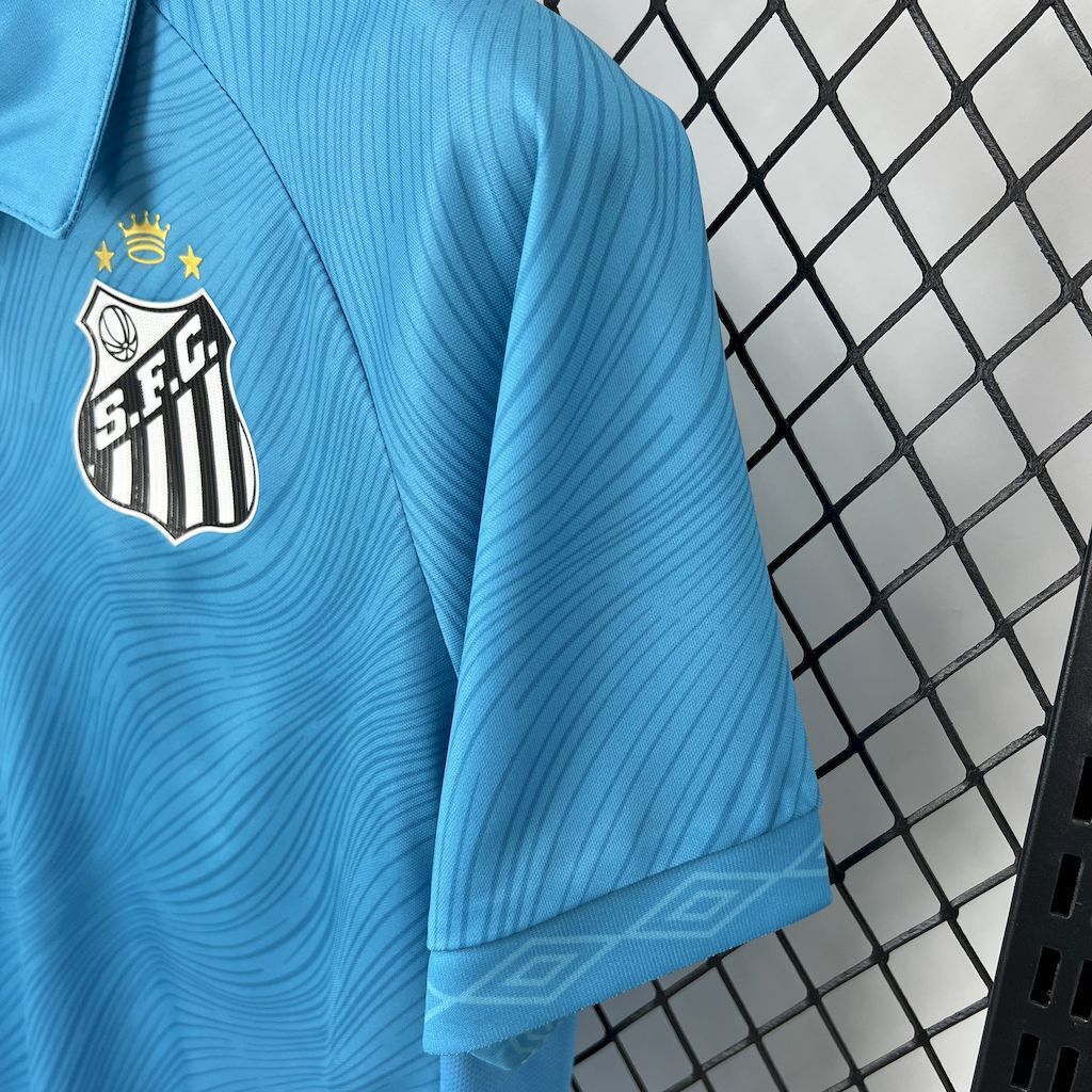 25-26 Santos FC Second Away Soccer Jersey with All Sponsors - view 4