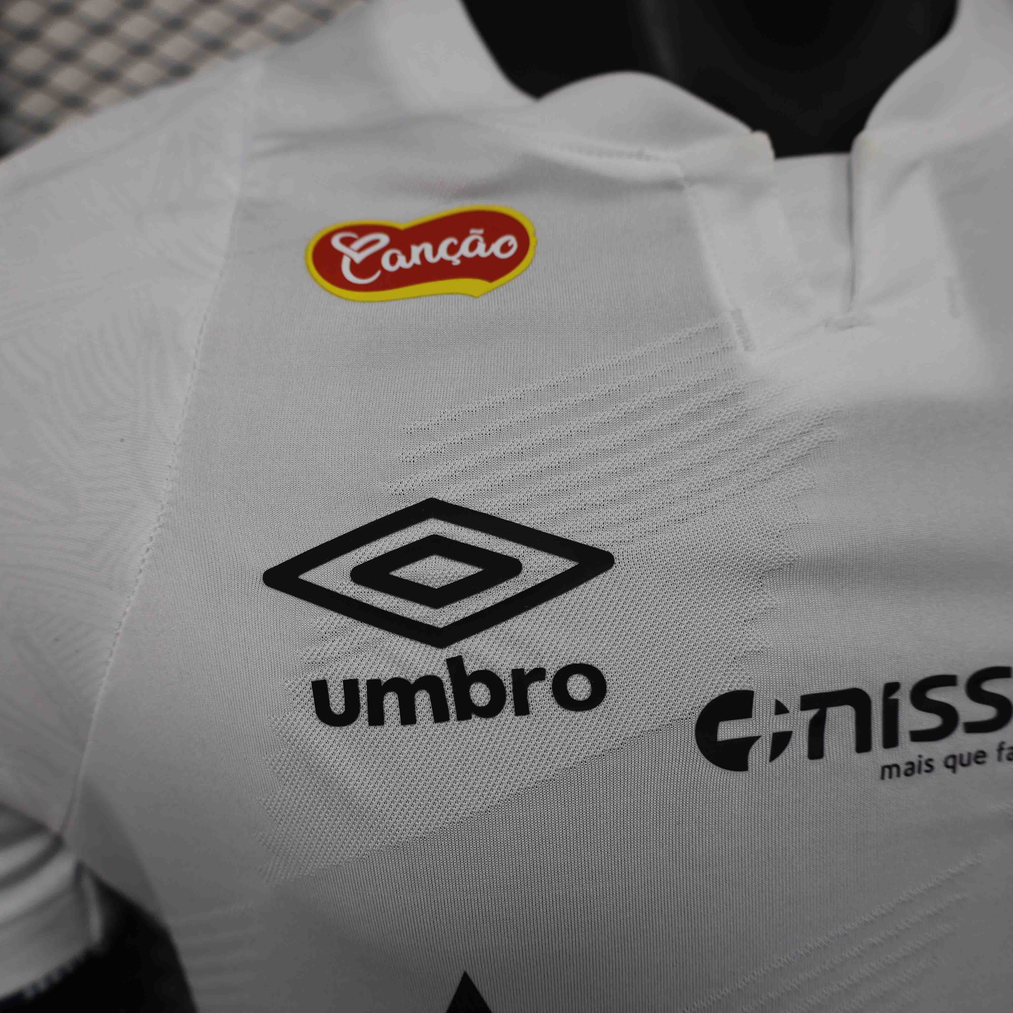 24-25 Santos FC Home Soccer Jersey with All Sponsors Player Version - view 6