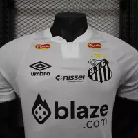 24-25 Santos FC Home Soccer Jersey with All Sponsors Player Version - view 7