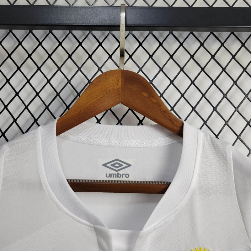 24-25 Santos FC Home Soccer Jersey with All Sponsors - view 17