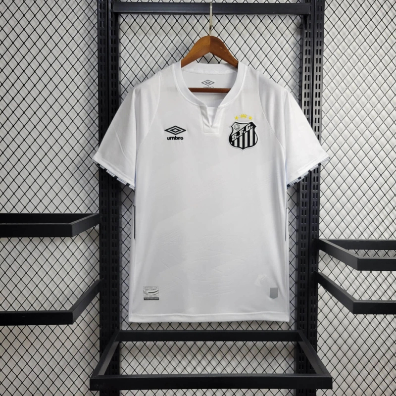 24-25 Santos FC Home Soccer Jersey with All Sponsors - view 7