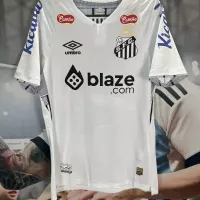 24-25 Santos FC Home Soccer Jersey with All Sponsors - view 1