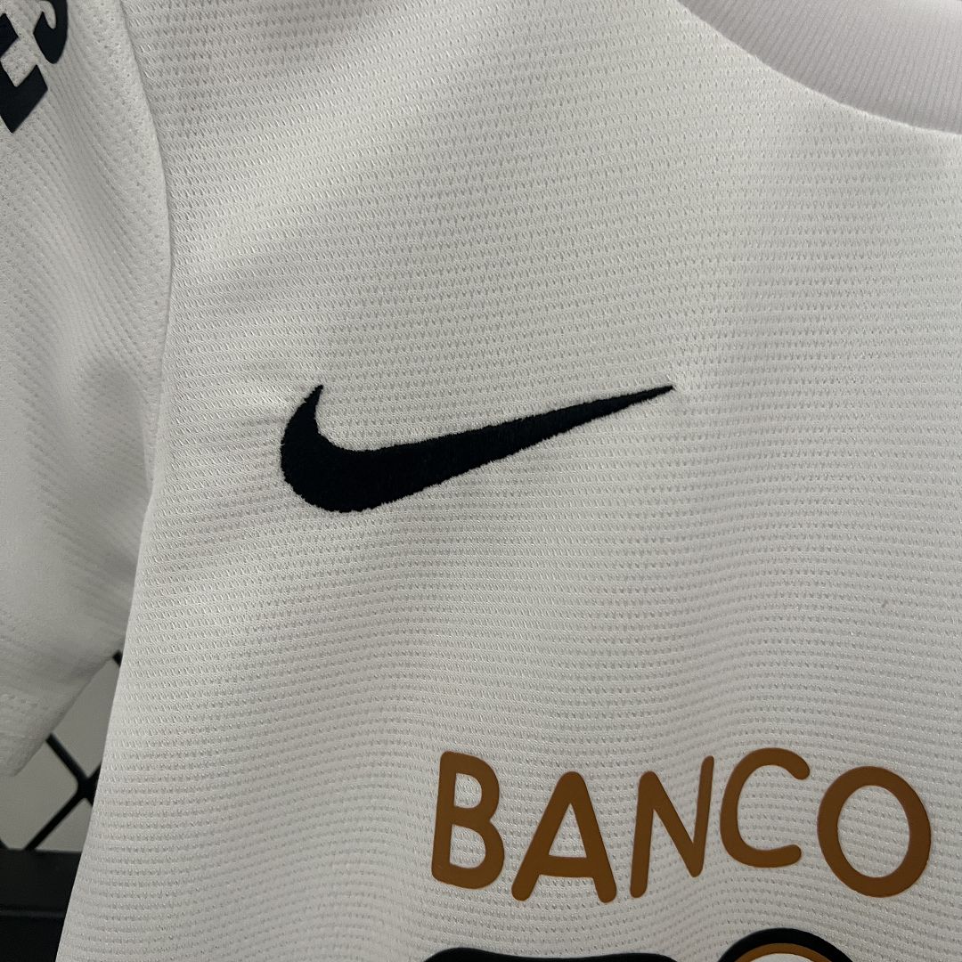 2011/12 Santos FC Home Retro Kids Kit Jersey+Shorts - view 8