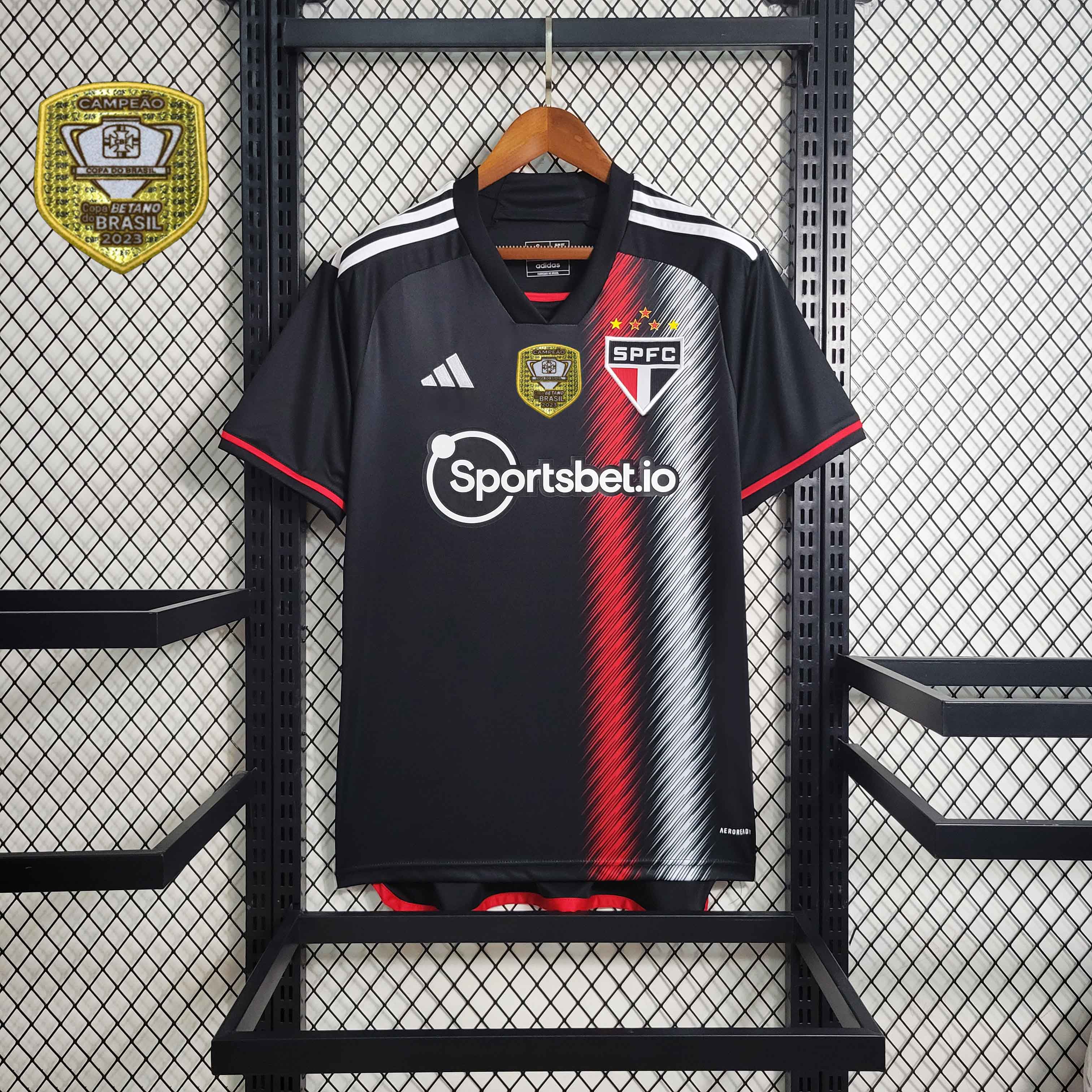 23-24 Sao Paulo FC Third Away Soccer Jersey - view 6