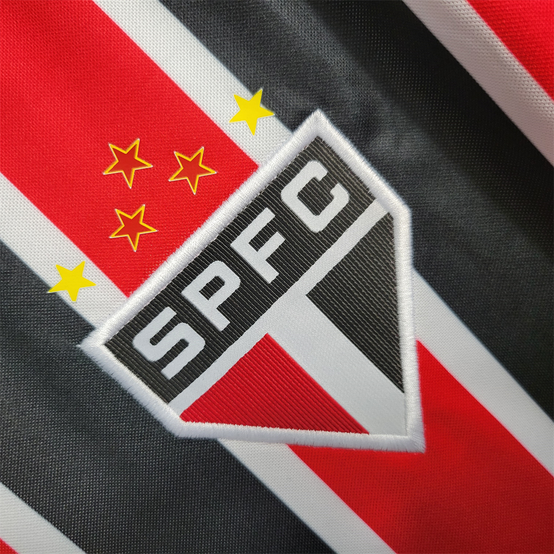23-24 Sao Paulo FC Away Soccer Jersey - view 9