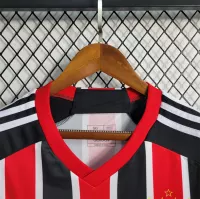 23-24 Sao Paulo FC Away Soccer Jersey - view 4