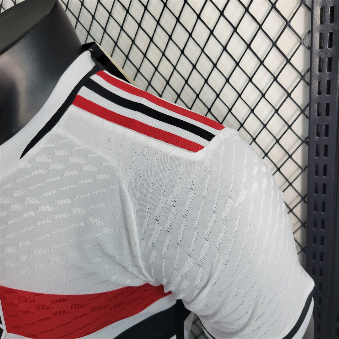 23-24 Sao Paulo FC Home Soccer Jersey Player Edition - view 7