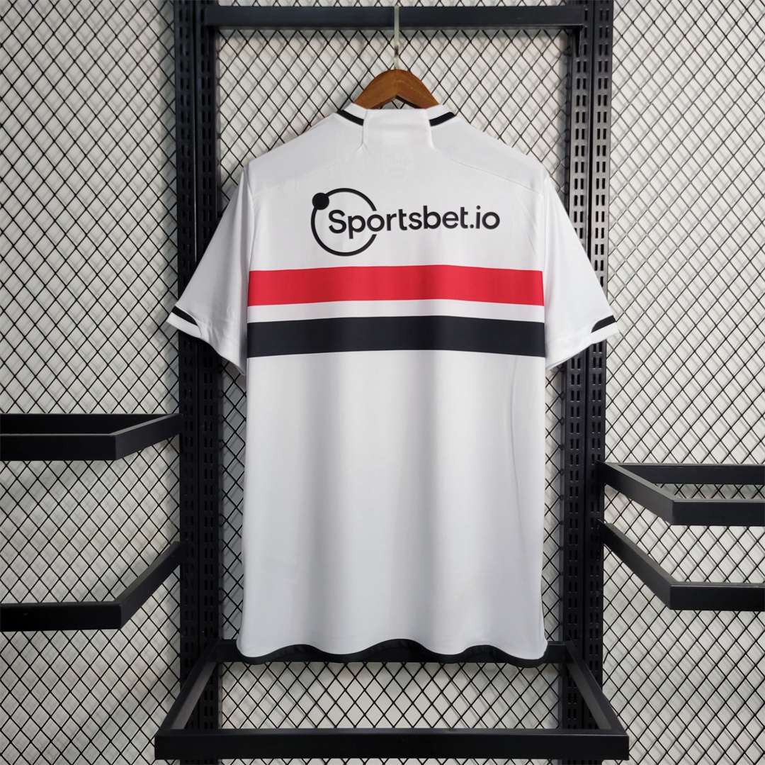 23-24 Sao Paulo FC Home Soccer Jersey - view 11