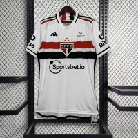 23-24 Sao Paulo FC Home Soccer Jersey - view 7