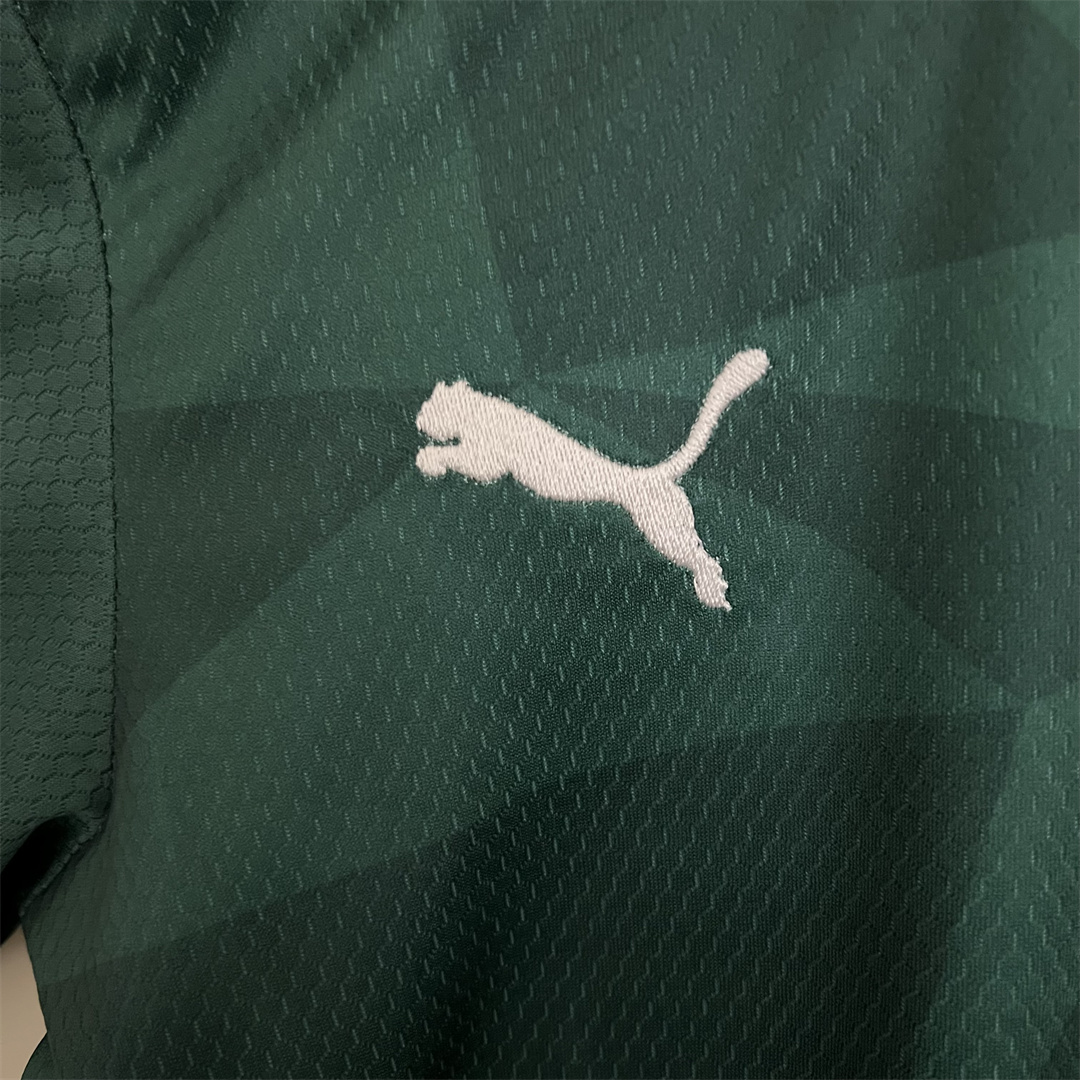 23-24 SE Palmeiras Home Kids Kit Jersey+Shorts - view 9