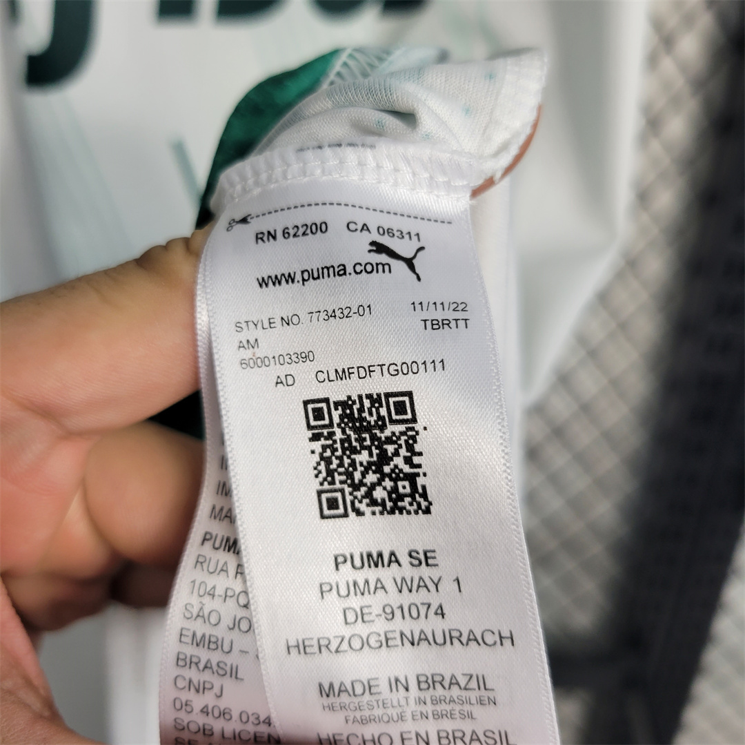 23-24 SE Palmeiras Away Jersey Fan Edition - view 14