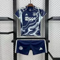 25-26 Ajax Away Soccer Kids Kit Jersey+Shorts - view 1