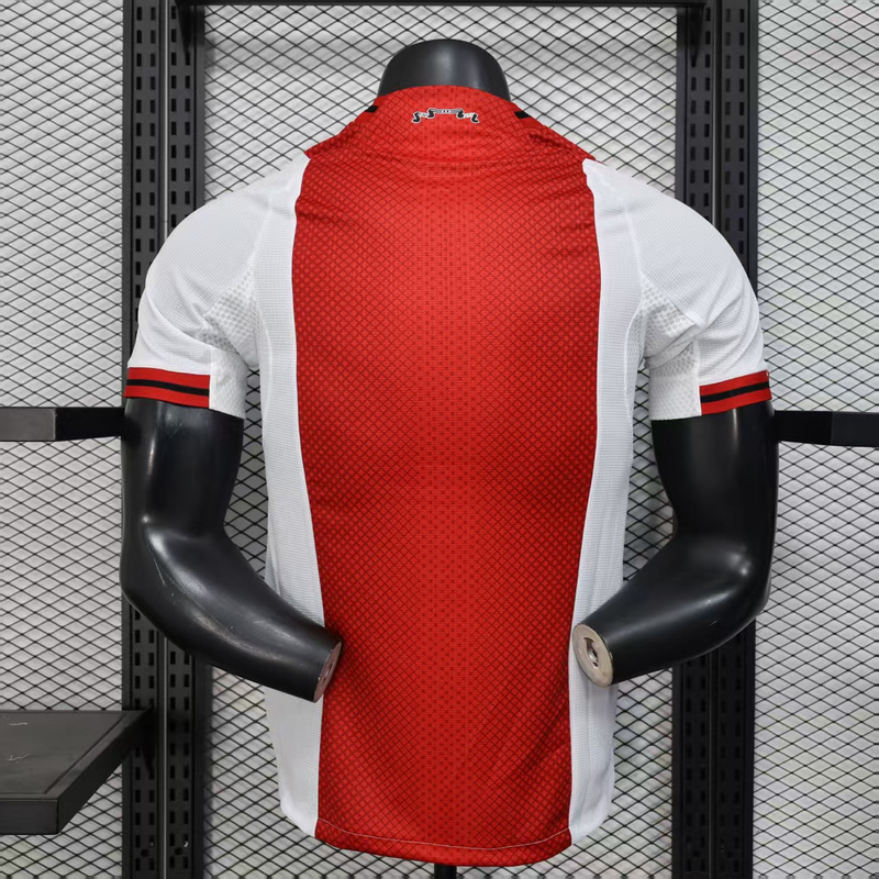 25-26 Ajax Home Soccer Jersey Player Version - view 3