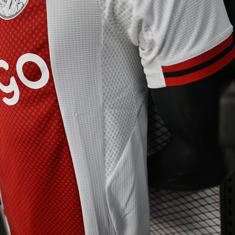 25-26 Ajax Home Soccer Jersey Player Version - view 8