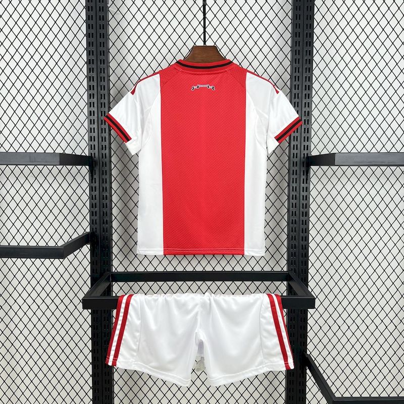 25-26 Ajax Home Soccer Kids Kit Jersey+Shorts - view 3