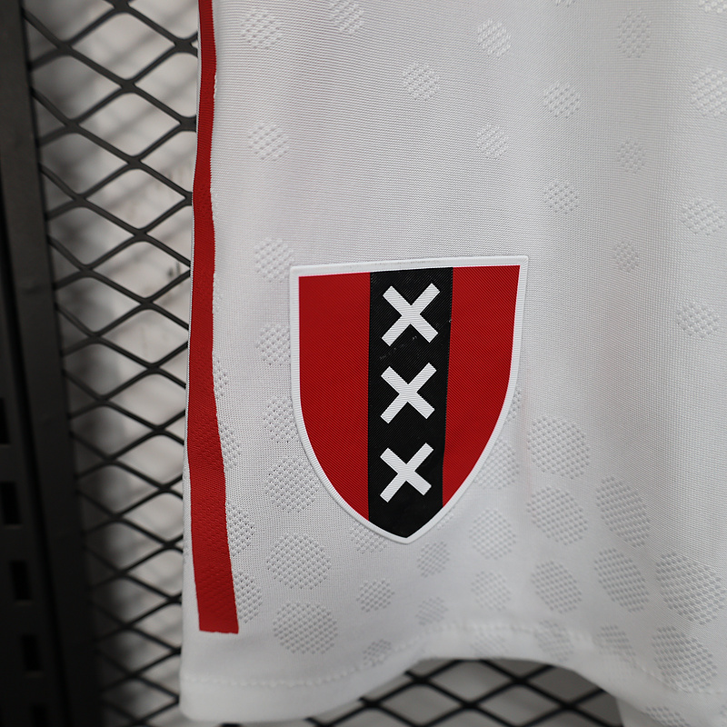 25-26 Ajax Home Soccer Shorts Player Version - view 3