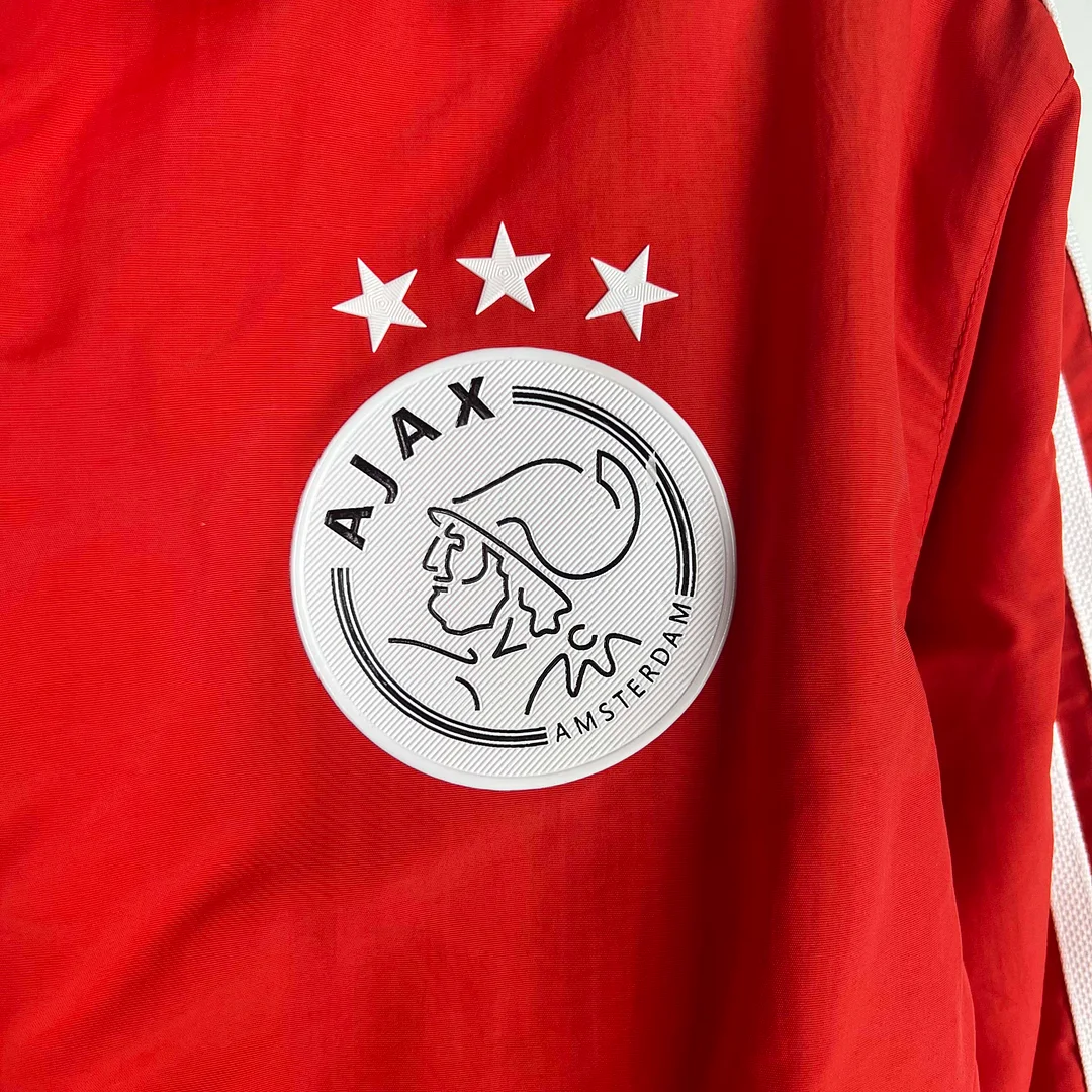 2023/2024 Ajax Reversible Windbreaker（Red-White）Soccer Jersey 1:1 Thai Quality - view 3