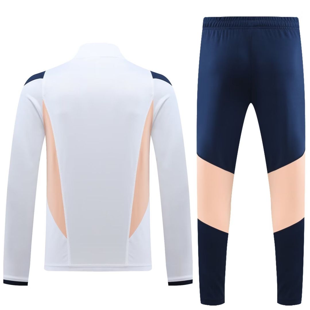 Ajax Zipper Sweat Kit(Top+Pants) White 2023/24 - view 3
