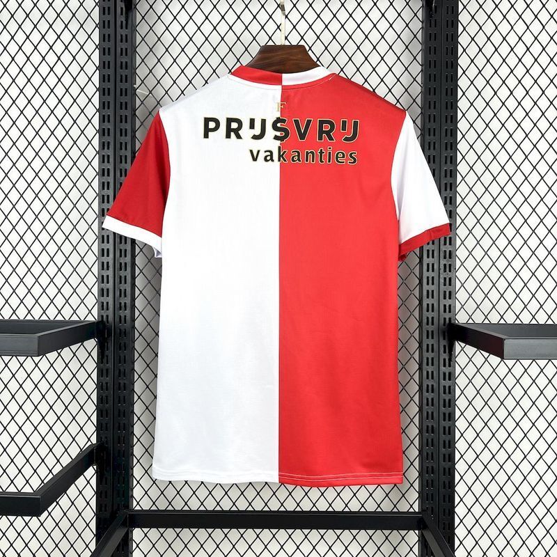 25-26 Feyenoord Home Soccer Jersey - view 3