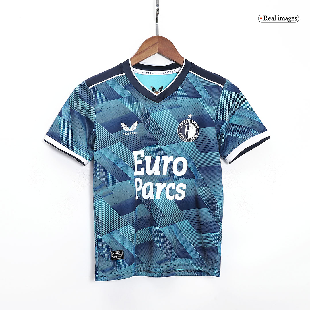 23-24 Feyenoord Away Kids Kit Jersey+Shorts - view 6