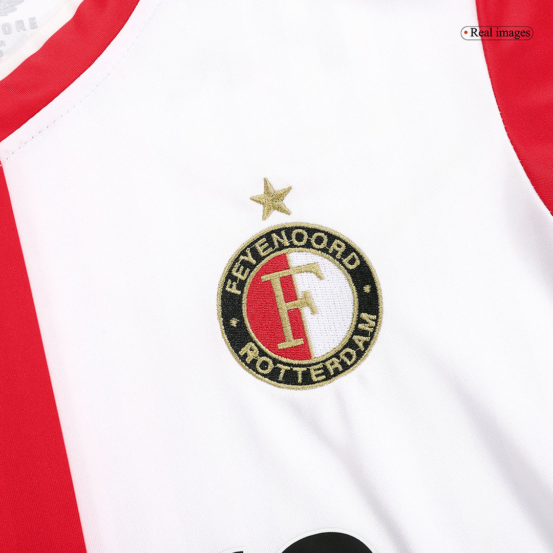 23-24 Feyenoord Home Kids Kit Jersey+Shorts - view 7