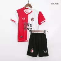 23-24 Feyenoord Home Kids Kit Jersey+Shorts - view 1
