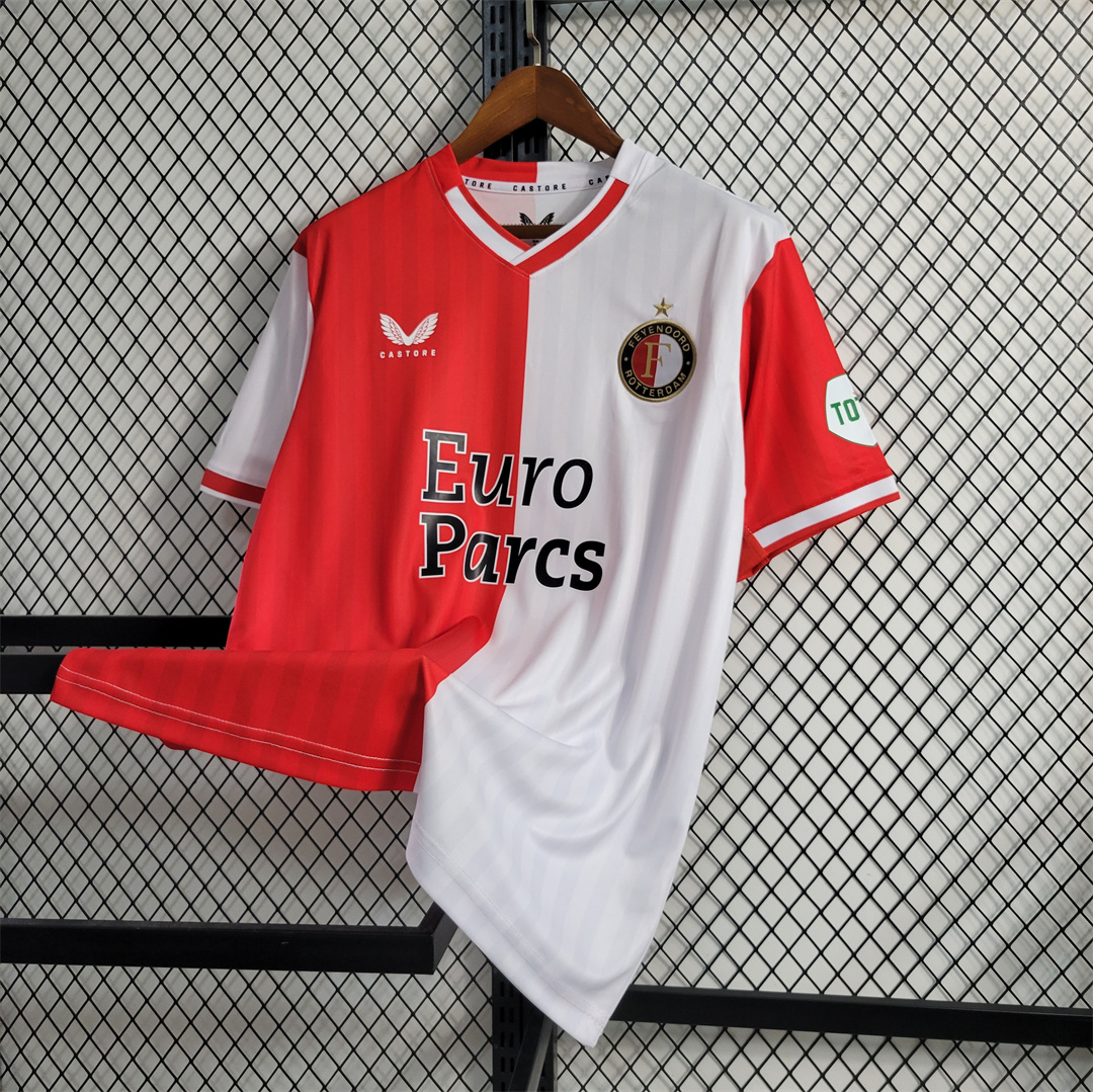 23-24 Feyenoord Home Jersey Fan Version - view 4