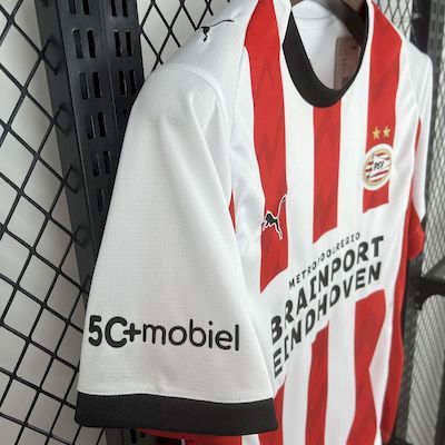 25-26 PSV Eindhoven Home Soccer Jersey - view 5