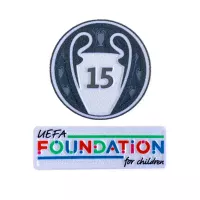 Real Madrid UEFA Champions League Patch Set 24/25 - view 1