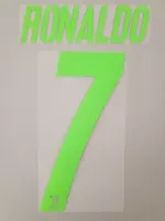 2019-20 Juventus "Palace" Name Number Set #7 RONALDO - view 1