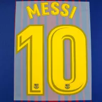 2017/18 FC Barcelona Home Name Set Messi #10 - view 1